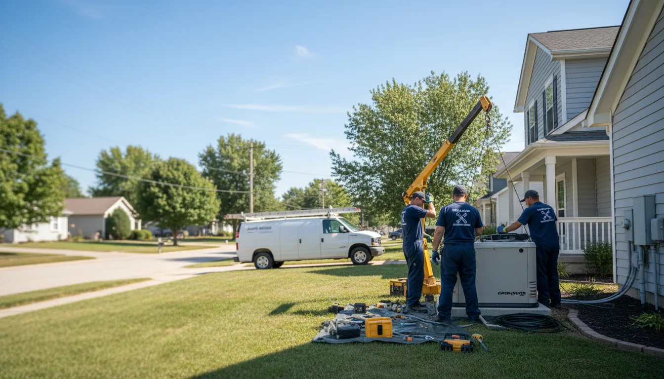 Generator Installation in Freeport, IL near me
